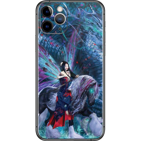 Ruth Thompson Ride of the Yokai Fairy and Dragon iPhone 11 Pro Skin
